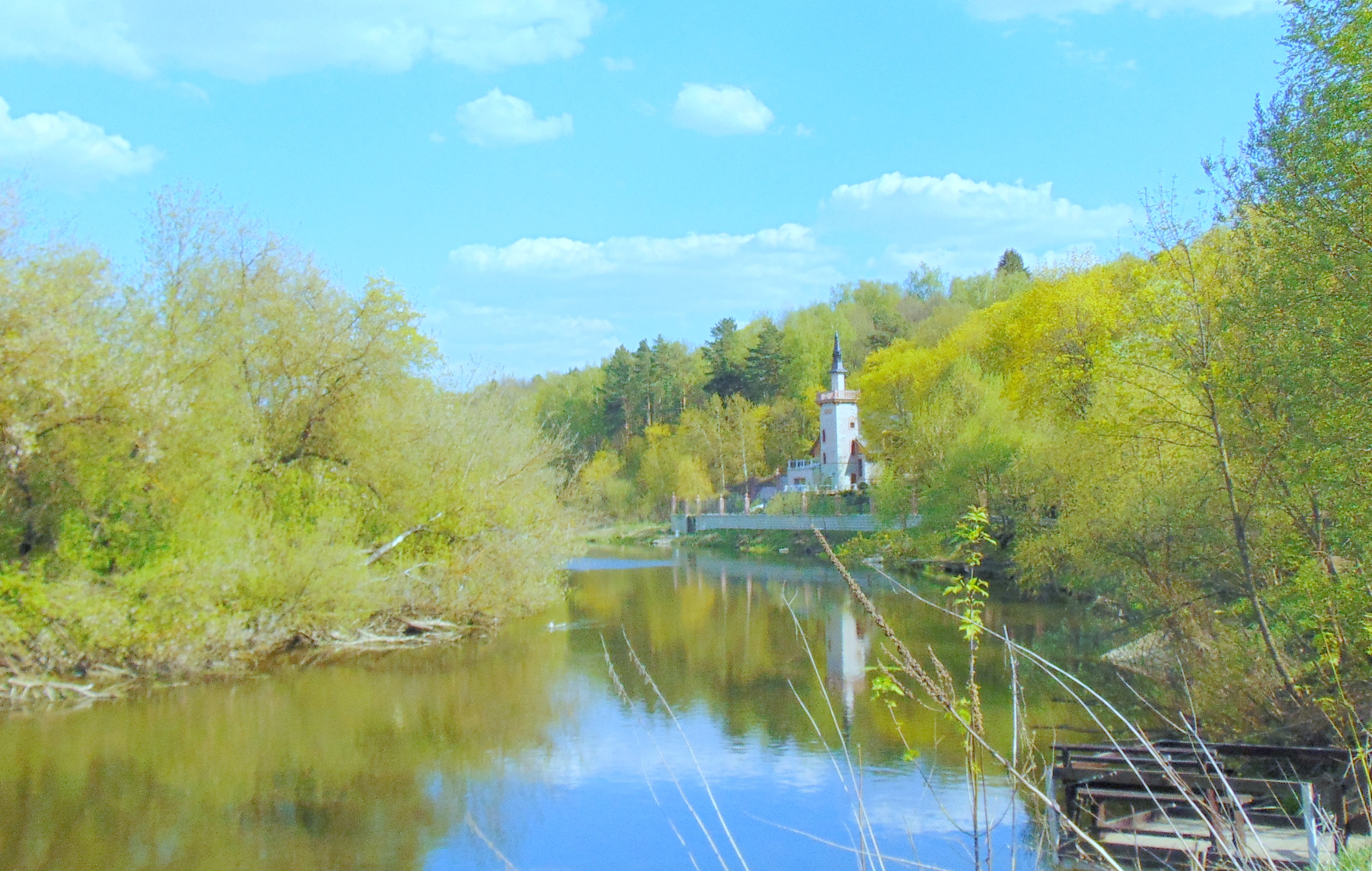 река в звенигороде